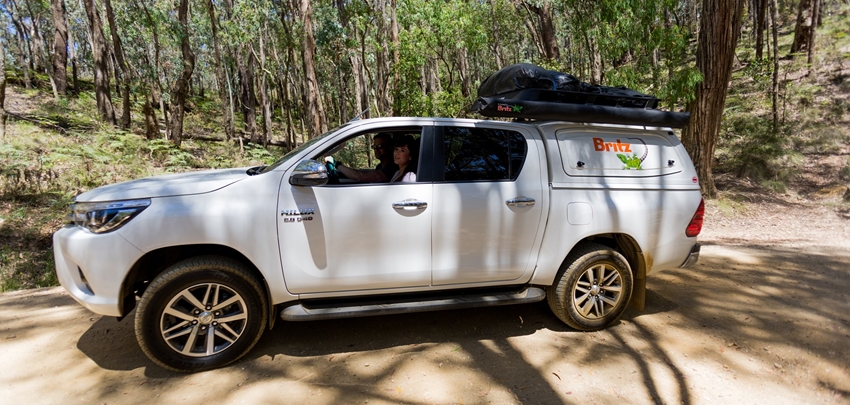 Britz Outback 4WD Camper Australia 
