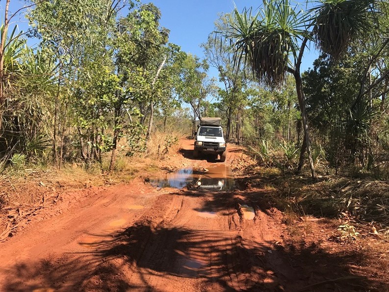 Land Cruiser Workmate 4WD for hire