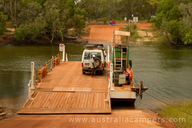 Bamaga Ferry Cape York Australia