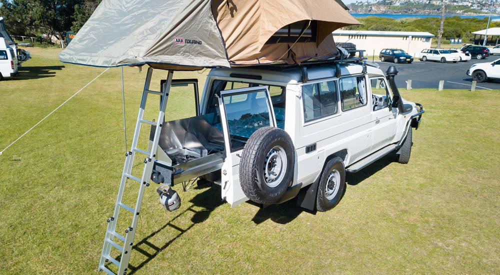 Troopy Rooftop 4WD Camper Australia | Australia 4WD Campervans