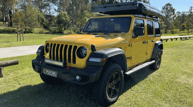 Yellow Off Roader