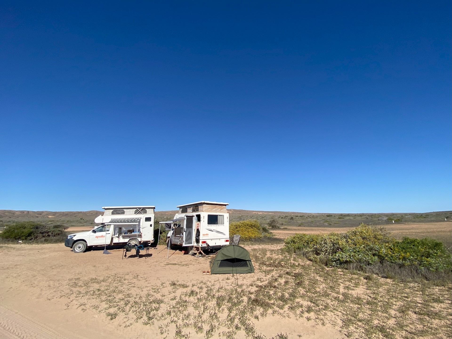 Camping in Cape Range National Park Western Australia