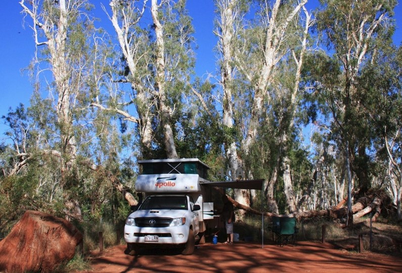 Camping in Millstream-Chichester National Park