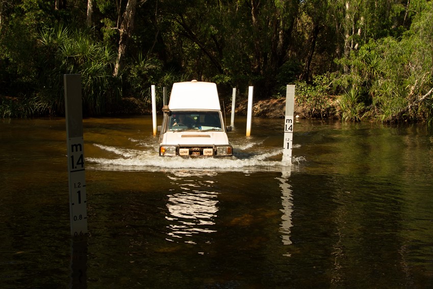 Jim Jim and Twin Falls by 4WD camper