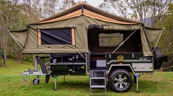 Off road camper trailer 4 berth
