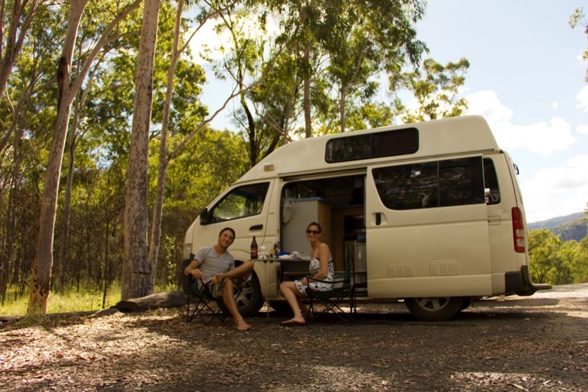 Cheap 2 person camper hire Sydney Cairns