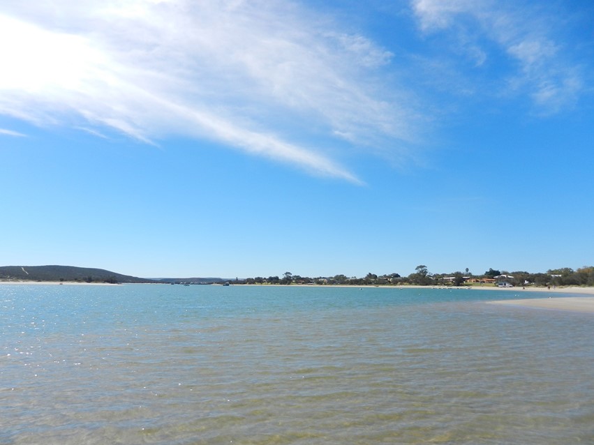 Kalbarri bay and town Western Australia