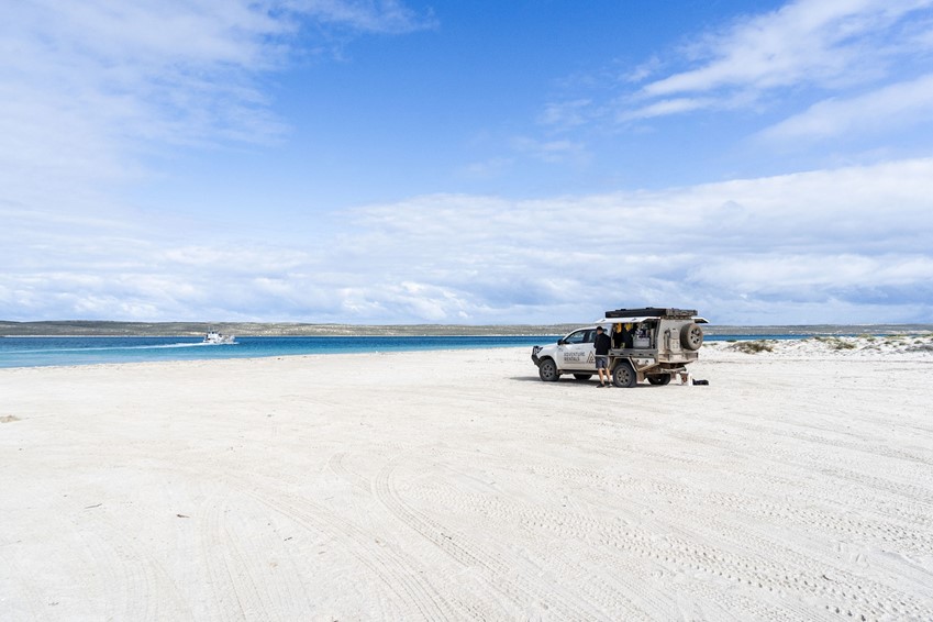 Ferry barge Dirk Hartog Island