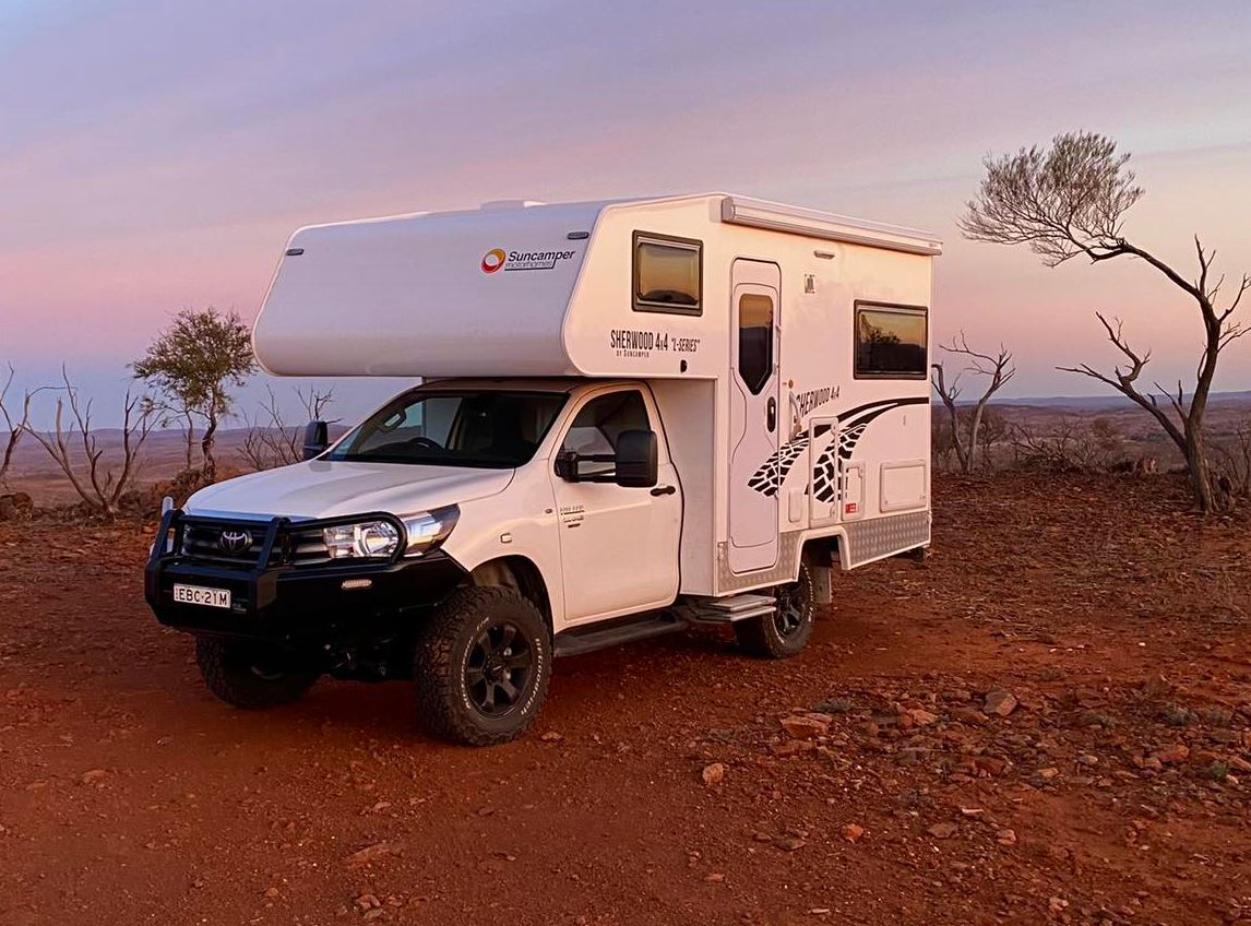 Hilux motorhome - Sydney, Brisbane and Melbourne