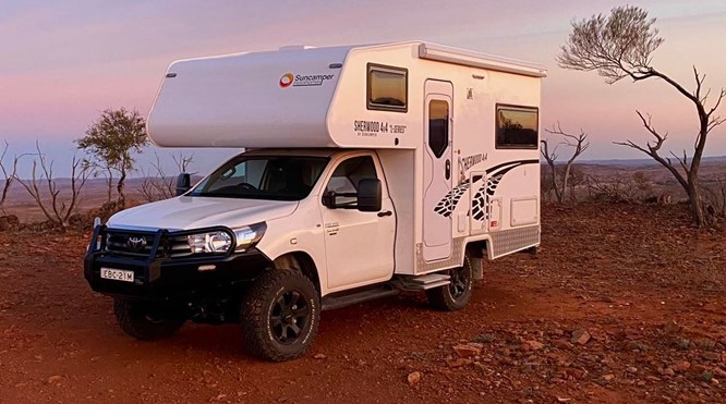 Hilux motorhome - Sydney, Brisbane and Melbourne